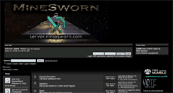 Desktop Screenshot of forum.minesworn.com