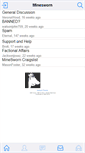 Mobile Screenshot of forum.minesworn.com